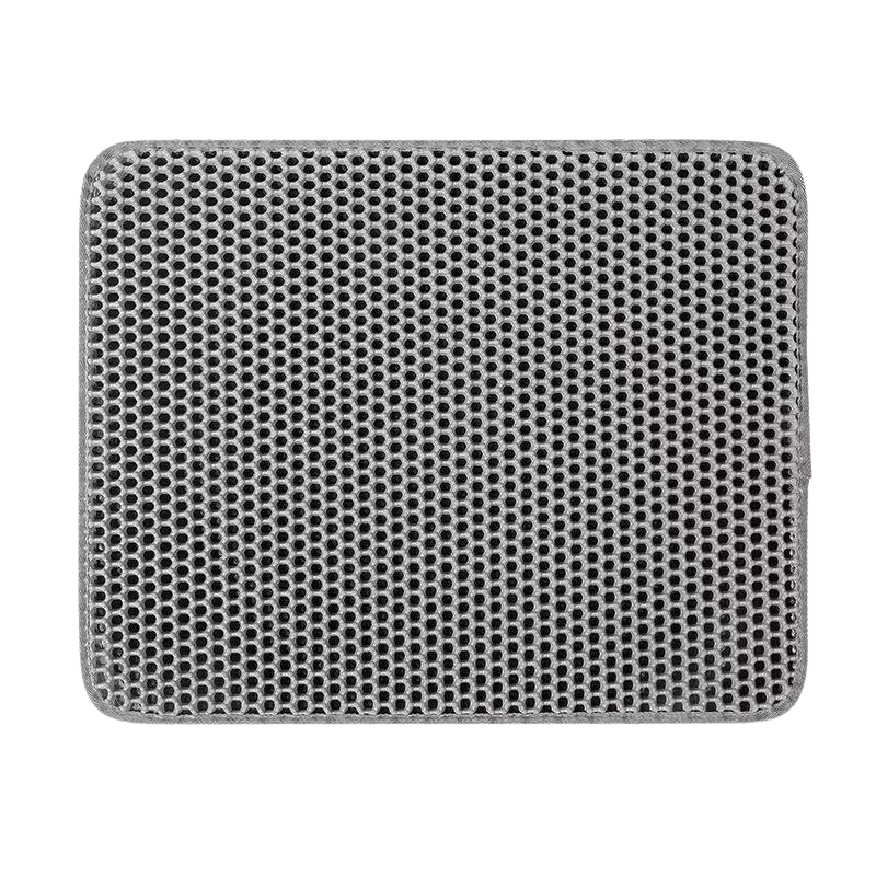 Tapis de litière pour chat à double couche